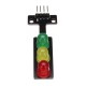 5pcs 5V LED Traffic Light Display Module Electronic Building Blocks Board