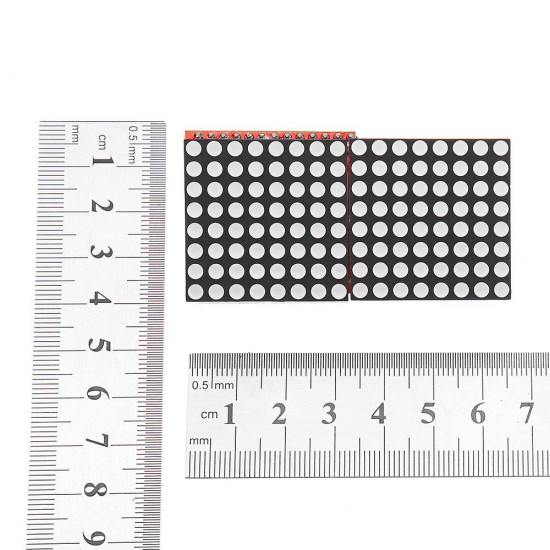 5pcs 8x16 MAX7219 LED Dot Matrix Screen Module