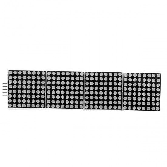 5pcs MAX7219 Dot Matrix LED Display Module 4-in-1 Display