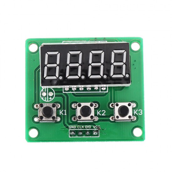 Four Digital Tube LED Display Module TM1650 with Button Scanning Module 4-wire Driver I2C Protocol