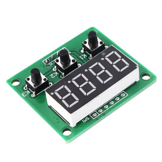 Four Digital Tube LED Display Module TM1650 with Button Scanning Module 4-wire Driver I2C Protocol