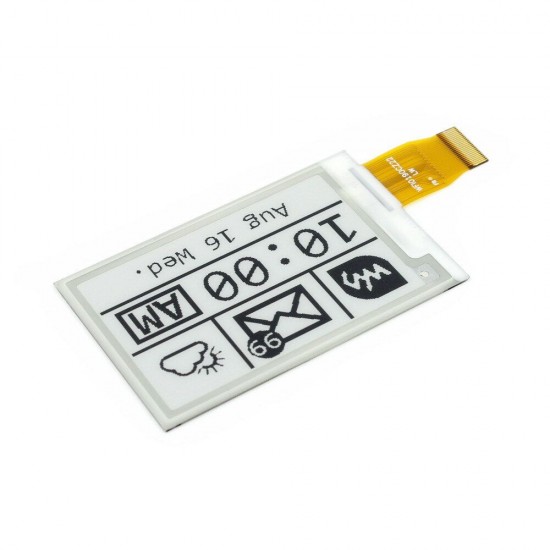 2.7 Inch Ink Screen Bare Screen e-Paper Display Module 264x176 Resolution 2.7inch E-Ink Raw Display Black & White