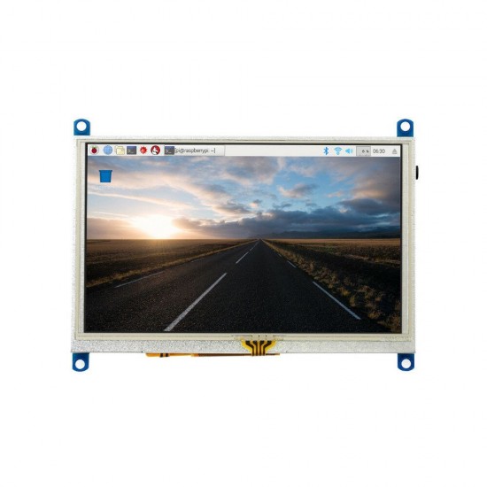 5 inch HDMI LCD (G) 800x480 Supports Various Systems Resistive Touch HD Display Screen Board VGA Audio Output