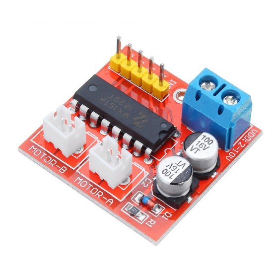 2.5A Dual Bridge Brushed DC Motor Driver Controller Board Module