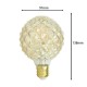 E27 4W G95 Pineapple Gold Glass Non-Dimmable Warm White Edison Retro LED Light Bulb AC220-240V