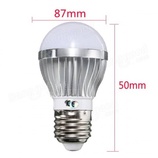 E27/B22 5W 6 SMD5730 LED Globe Ball Light Bulb Spotlightt Lamp AC 110-240V