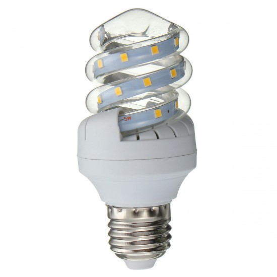 Spiral Style E27 5W-30W LED Bright Energy Saving Warm White Light Bulb AC86-245V