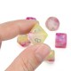 7Pcs Polyhedral Dice Set Board Game Multisided Dices Gadget Acrylic Polyhedral Dices Role Playing Game Accessory For Dungeons Dragon