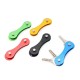 EDC Hard Oxide Aluminum Portable Key Clip Folder Chain Pocket Tool