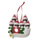 Christmas Decorations Christmas Tree Mask Santa Snowman Ornaments New Year Decoration