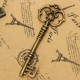 Vintage Punk Style Old Look Key Bow For Jewelry Making DIY