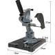 Electric Angle Grinder Stand Angle Cutter Support Bracket Holder Stand Dock Cast Iron Base