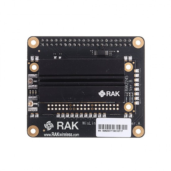 RAK2245 Pi HAT LoRaWAN Concentrator Gateway Integrated SX1301 GPS RAK831 Upgrade Version Wireless Module