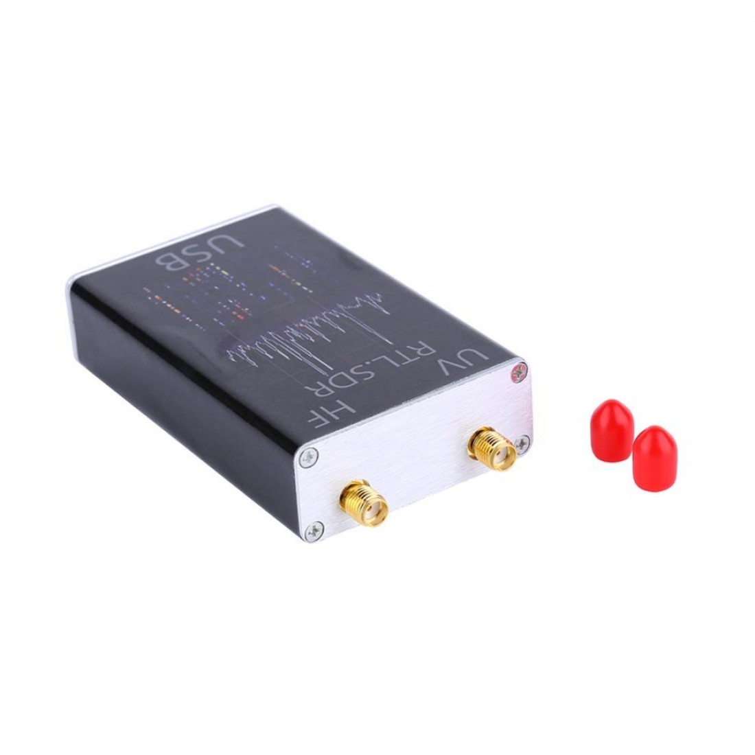 Ham 100KHz-1.7GHz full Band UV HF RTL-SDR USB Tuner Software Defined ...