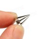 100PCS DIY Silver Metal Studs Cone Punk Spikes Spots Rivet 10*7mm