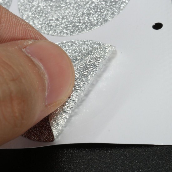 100Pcs 37mm Aluminum Foils Lids Sticker For Refilling Coffee Capsule