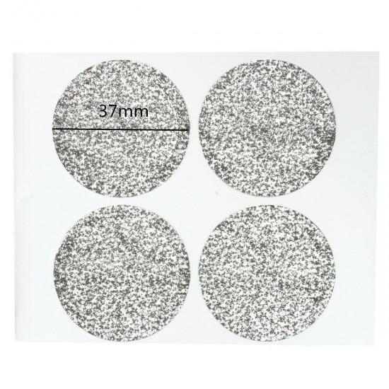 100Pcs 37mm Aluminum Foils Lids Sticker For Refilling Coffee Capsule