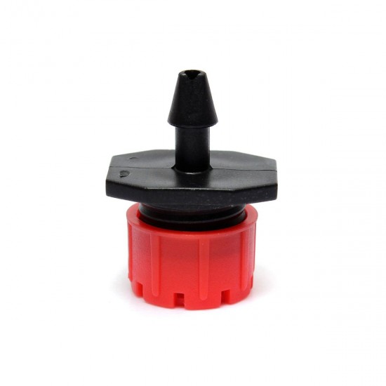 100Pcs Adjustable Micro Drip Irrigation Watering Emitter Drippers 2.5 x 1.5cm