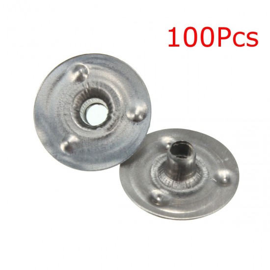 100pcs 12.5*2.5mm Waxed Candle Wick Metal Sustainers