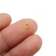 100pcs 4mm Jump Rings Open Connecctors Circle Metal Findings DIY Accessories