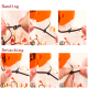 100pcs Nylon Plastic Cable Ties Long Wire Self-Locking Zip Trim Wrap