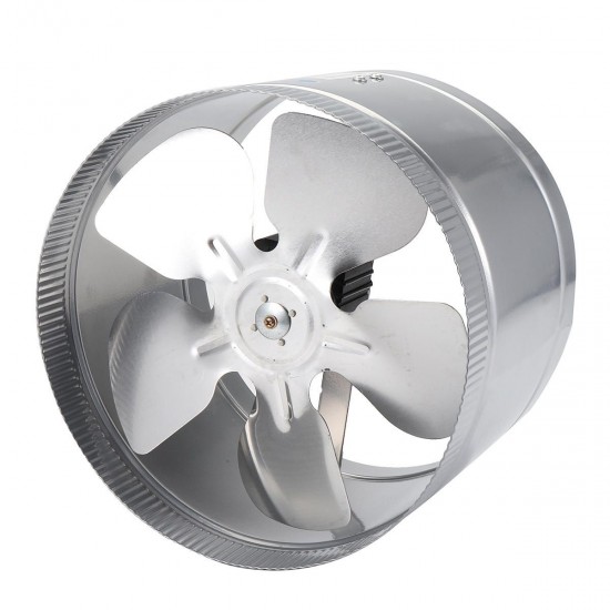 10Inch 4Inch Inline Duct Fan Metal Booster Fan Blower Intake Out-Take Ventilation Fan