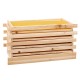 10Pcs Bees Wax Foundation Sheets Wood Beekeeping Pine Beehive Frame 49X23.5 cm