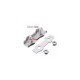 10Pcs Stainless Steel Duplex Clip Wire Cable Rope Grips Clamps Caliper 2mm-6mm