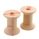 10Pcs Vintage Style Wooden Bobbins Spools Reels For Sewing Ribbons Twine Crafts