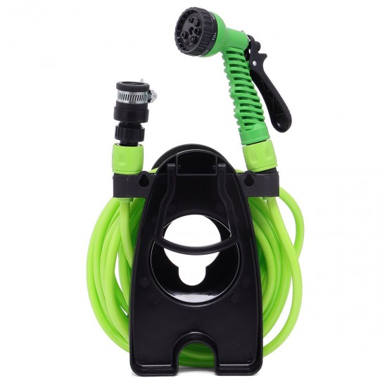 10m Portable Water Pipe Bracket Wall Mounted Garden Watering Hose Storage Portable Hook Frame Water Pipe Rack