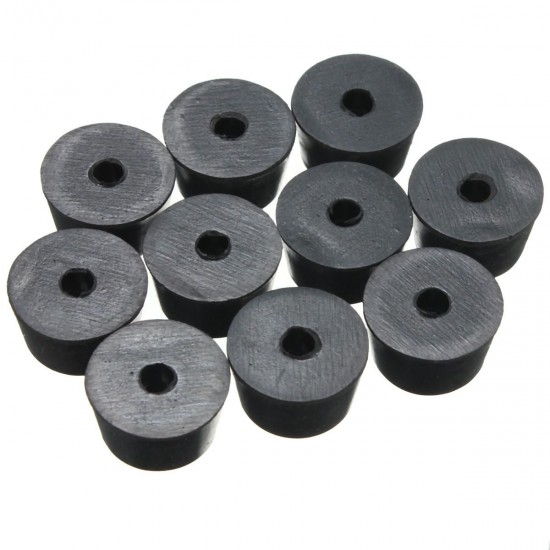 10pcs 16x13x10mm Rubber Chair Ferrule Anti Scratch Floor Table Feet Leg Protector