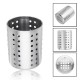 10x12.5cm Stainless Steel Chopsticks Organizer Drain Basket Rack Kitchen Tableware Storage Holder