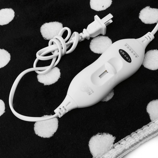 110V/220V Electric Heated Blanket Fast Heating Warm Heater With 3 Gears