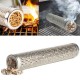 12 Inch Round BBQ Smoker Wood Pellet Grill Hot Cold Smoke Generator Smoking Mesh Tube