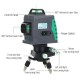 12 Lines 3D Green Laser Level Leveling Horizontal Cross Super Powerful Green Laser Beam