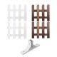 120cmx30cm DIY Wood Picket Fence With Screws House Wedding Party Garden Christmas Tree Decoration