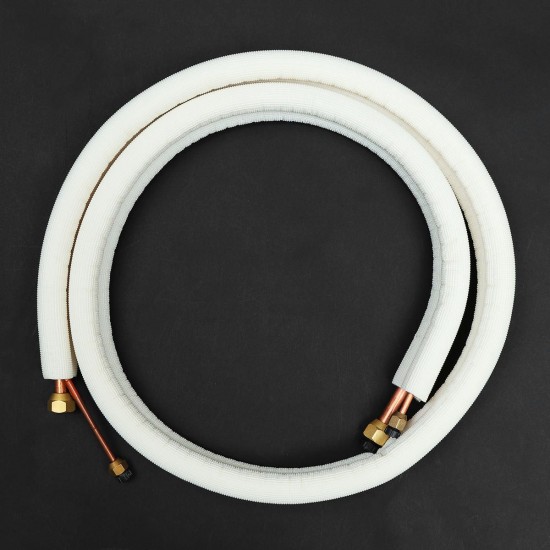 1/2/4m Air Conditioner Tube Exhaust Hose Insulated Copper-aluminum Pipes