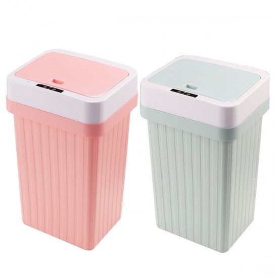 12L Smart Sensor Trash Can Automatic Sensor Dustbin ABS Touchless Garbage Bin