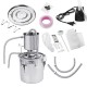 12L/20L/50L Moonshine Still Spirits Kit Water Alcohol Distiller Boiler Home Brewing Kit Stainless Steel DIY