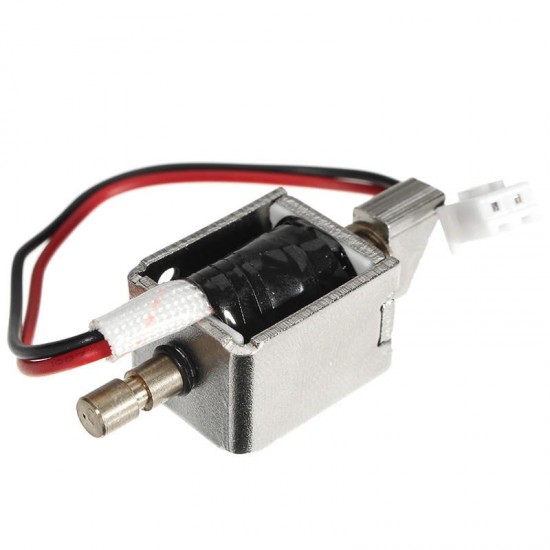 12V DC 0.43A Mini Electric Bolt Lock Push Pull Solenoid Cabinet Lock 4mm Stroke