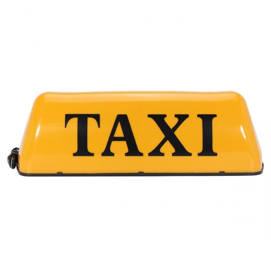 12V Taxi Roof Sign Top Topper Light Car Magnetic Sign Lamp LED Waterproof