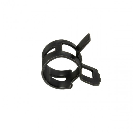 12mm Carbon Steel Throat Hoop Ferrule Coupling Hose Clamps Clips