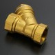 1/2'' NPT Brass Y Strainer for Fire Alarm Lines and Plumbing