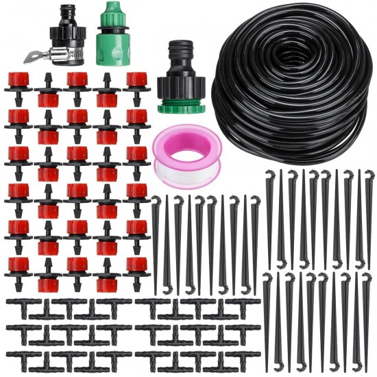 15/20/25/30m DIY Irrigation System Water Timer Auto Plant Watering Micro Drip Garden Watering Kits