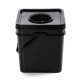 15L Soilless Cultivation Planting Barrels Hydroponic System Kit Grow Bucket with 2.5W Air Pump