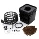 15L Soilless Cultivation Planting Barrels Hydroponic System Kit Grow Bucket with 2.5W Air Pump