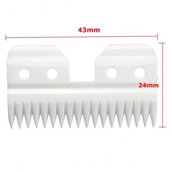 18 Teeth Ceramic Cutters Blades A5 Series Clipper Replacement