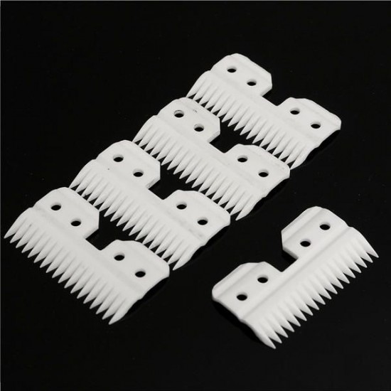 18 Teeth Ceramic Cutters Blades A5 Series Clipper Replacement 3Pcs