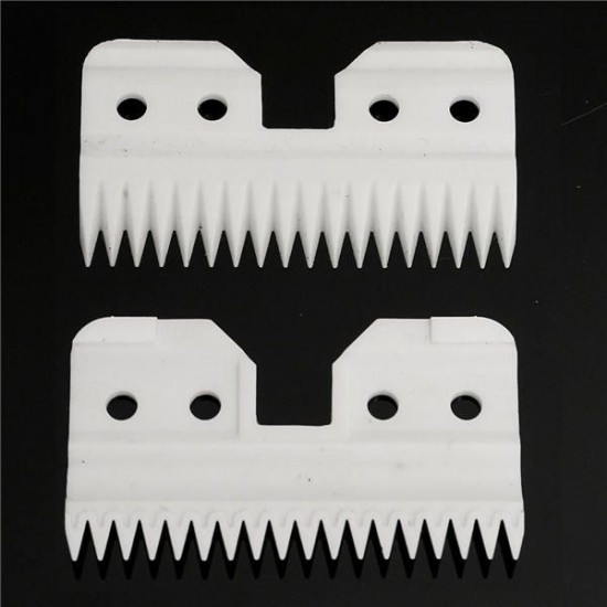18 Teeth Ceramic Cutters Blades A5 Series Clipper Replacement 3Pcs