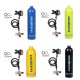 1L Oxygen Cylinder Air Tank Diving Valve Equipment Set Breathing Bottle Kit